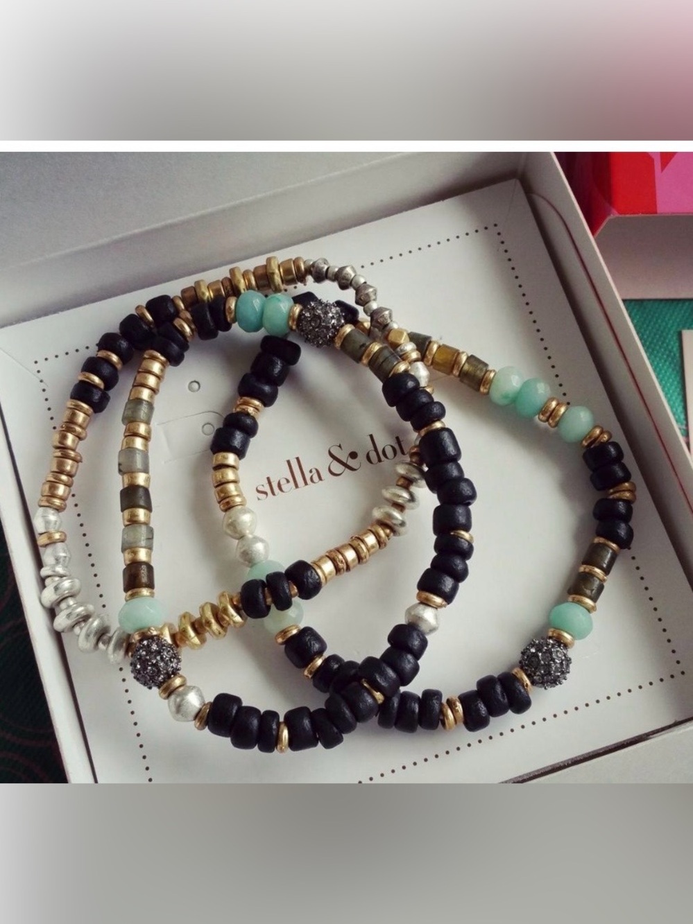 STELLA & DOT ARTISAN BRACELET TRIO